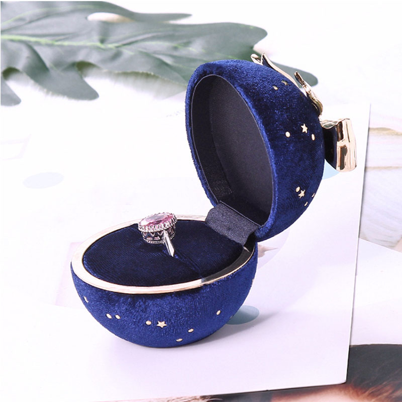 Blue Single Ring Box