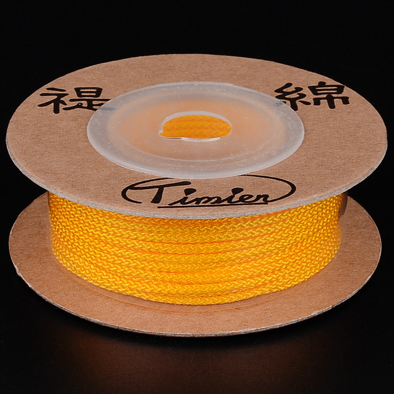 1.5mm,approximately 12m/spool amarillo dorado