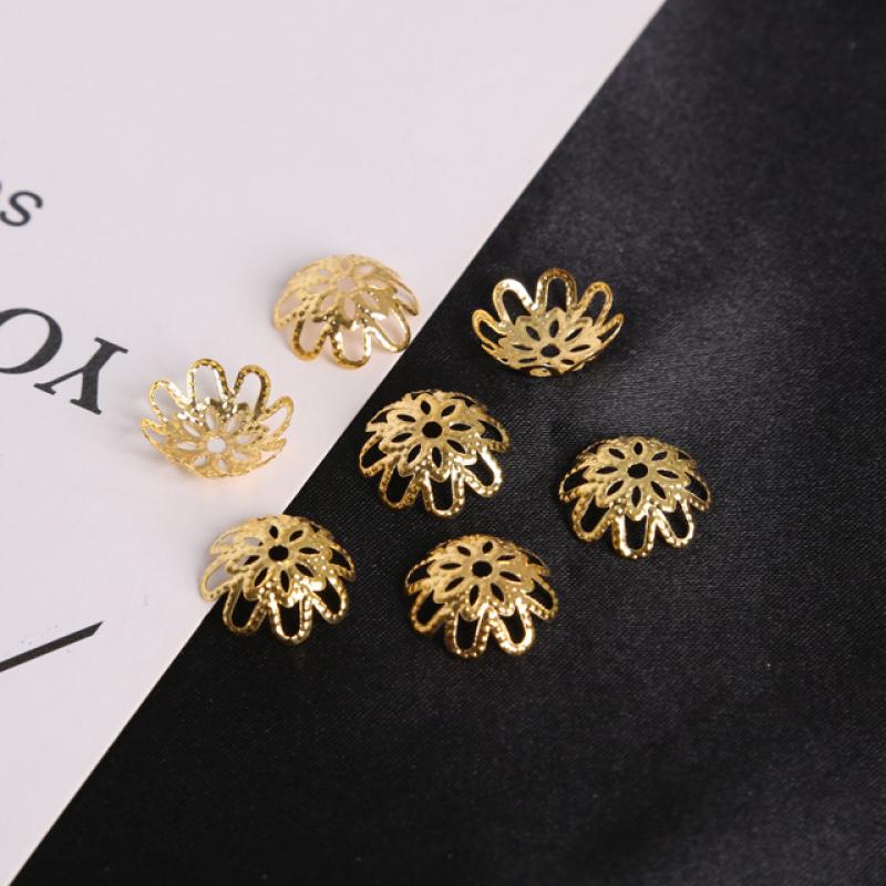 15:gold color plated 14MM 200pcs/bag