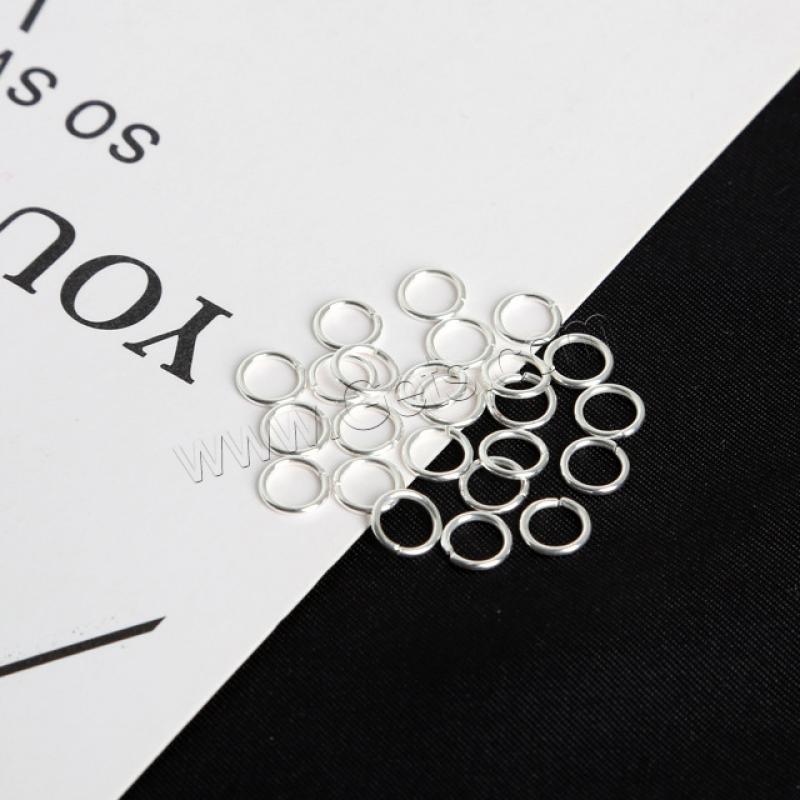 6MM 200pcs/bag серебряный цвет покрытием