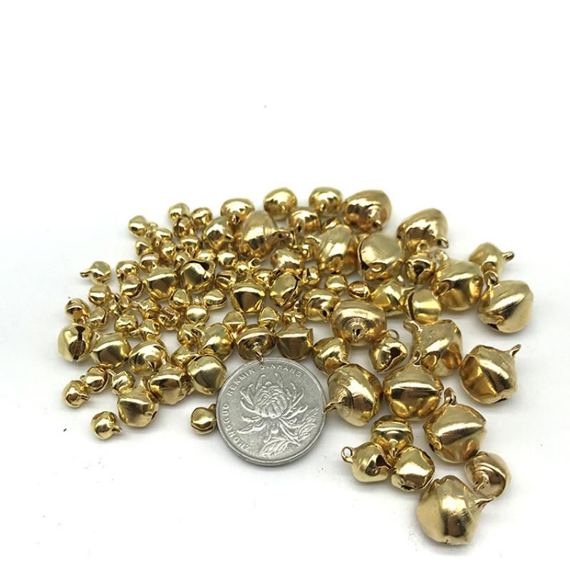 6mm,gold color plated chapado en color dorado