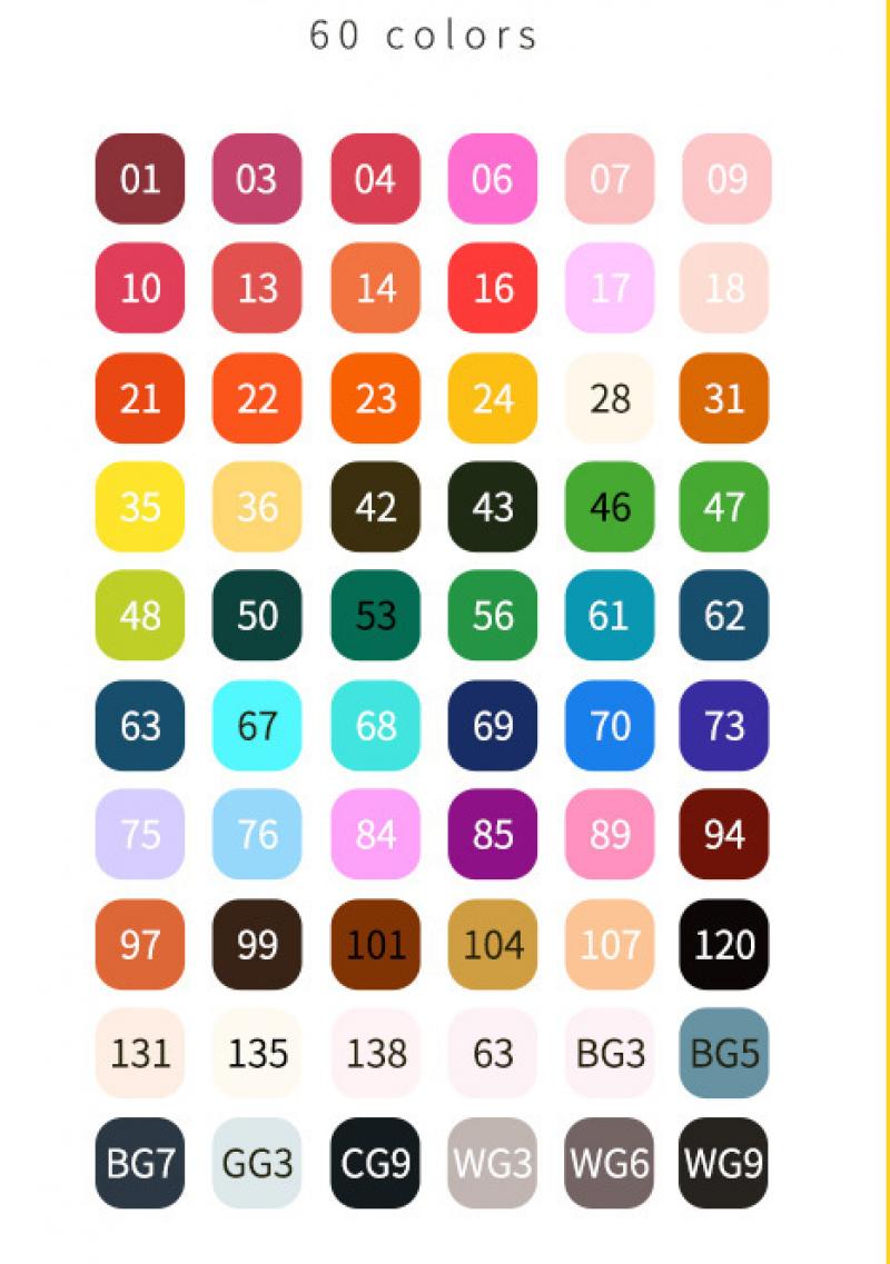 60 colors B