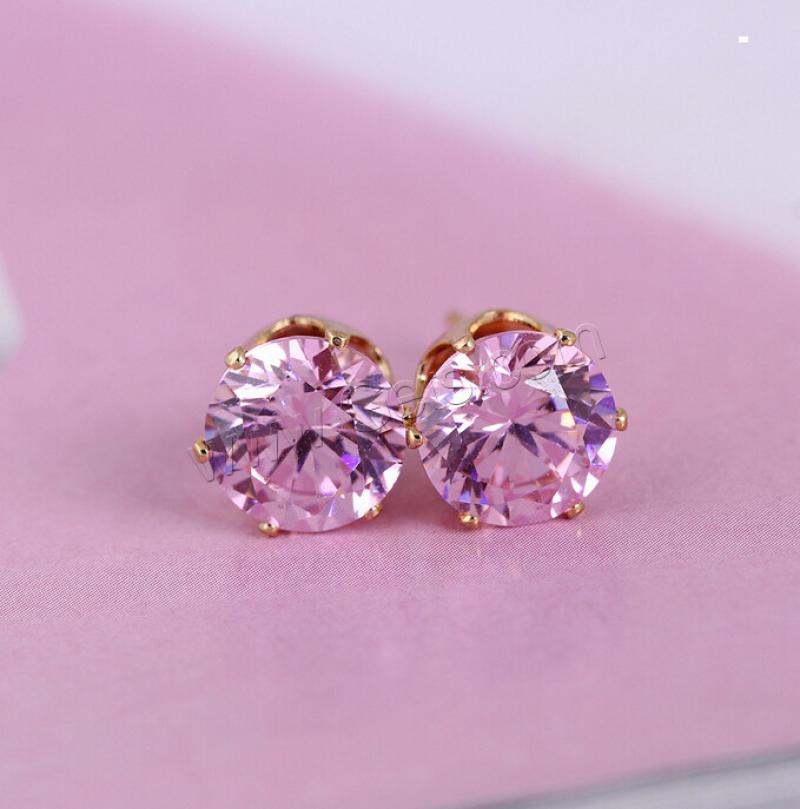 yellow gold: pink  Zircon