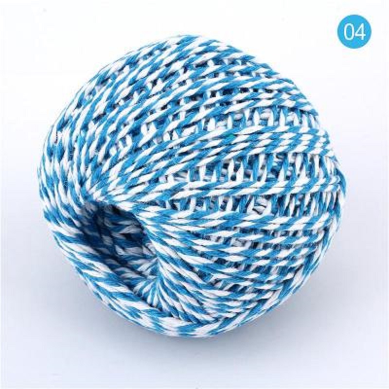 Blue and white balls