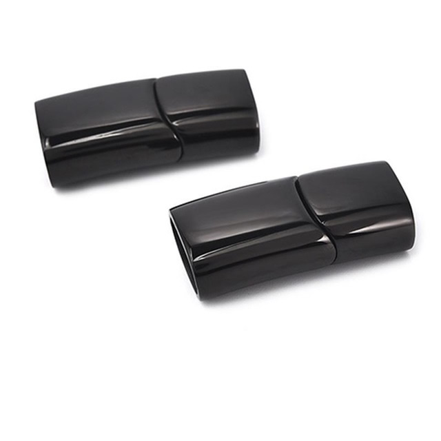 polished black color 11x6mm