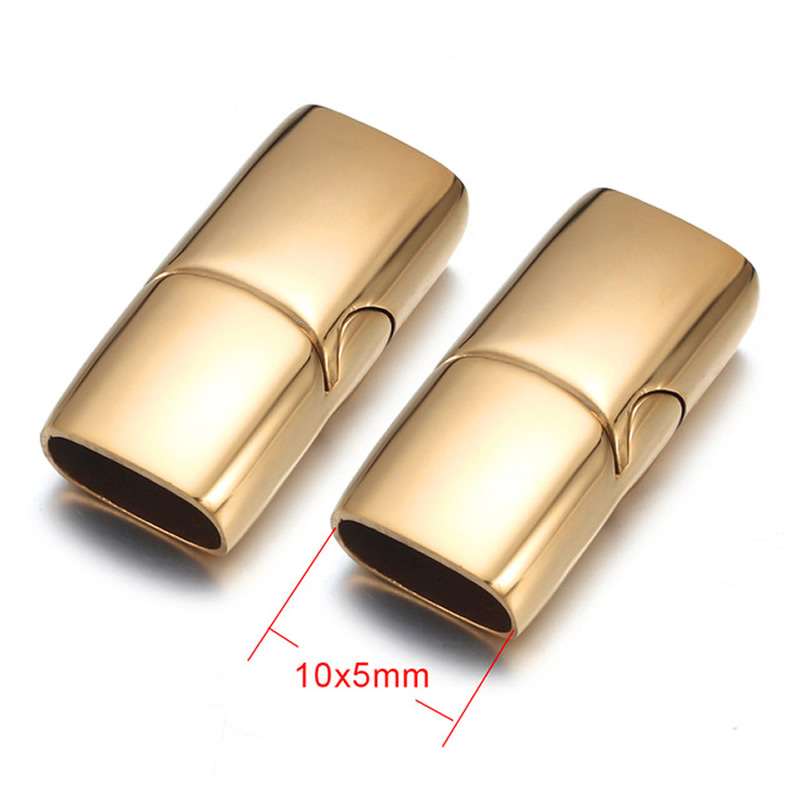 5:polished gold 10x5mm