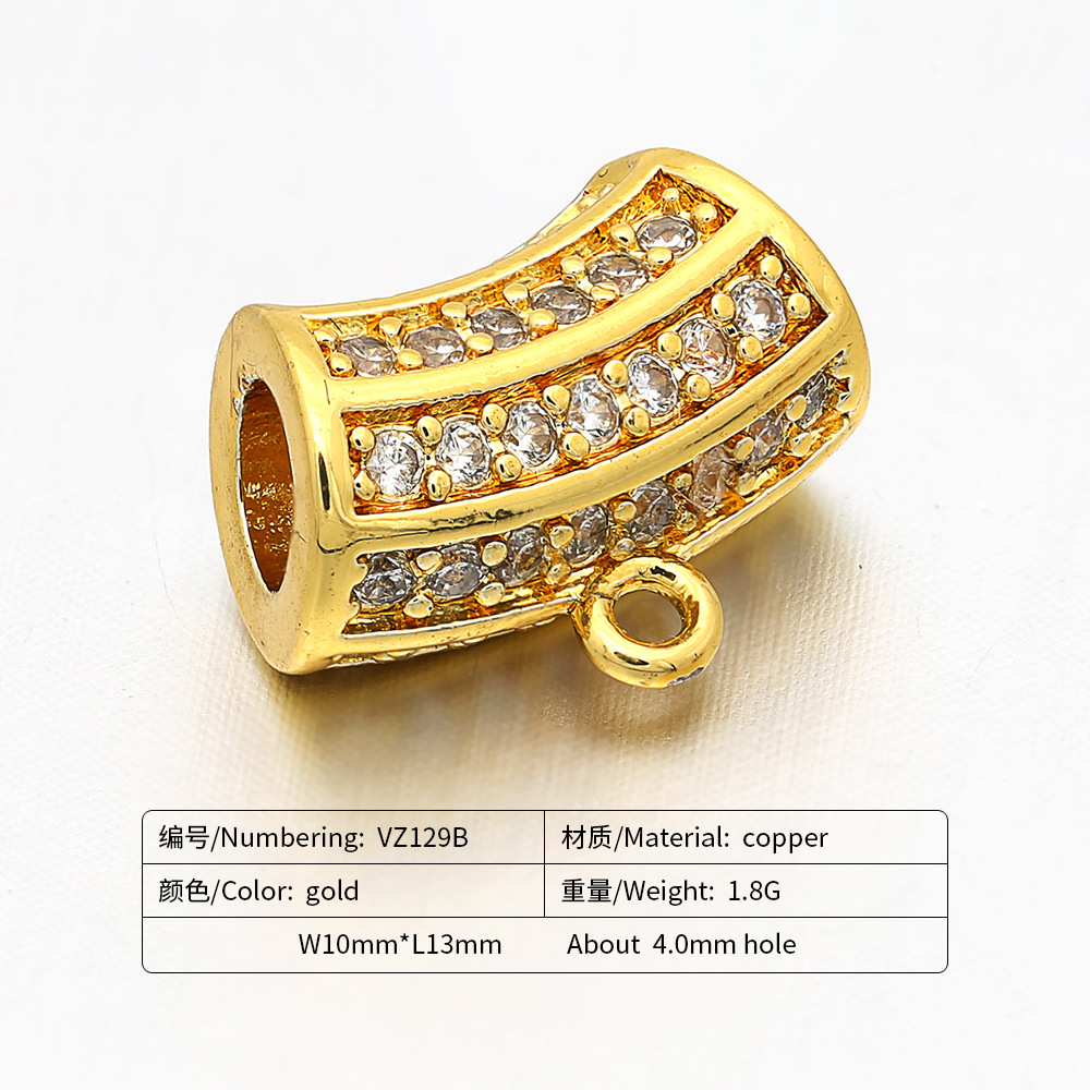 1 gold color plated