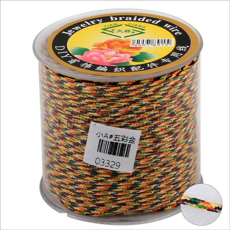 Multicolored gold：1mm,55m