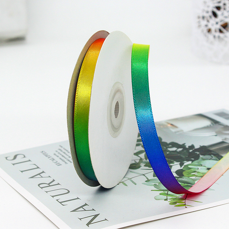 1 cm wide rainbow band