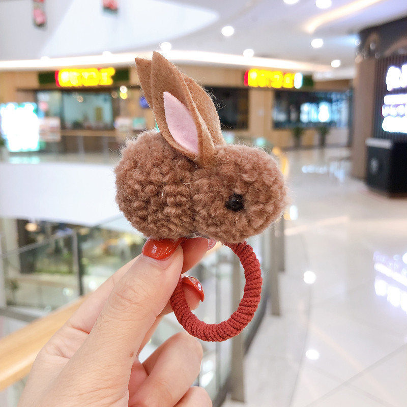 5:Brown Rabbit Scrunchie