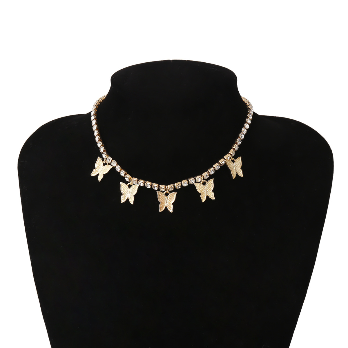 Necklace-golden