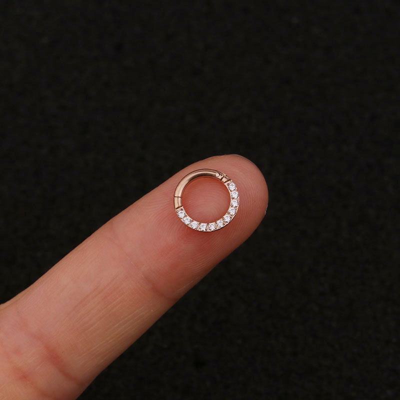 rose gold color 6mm