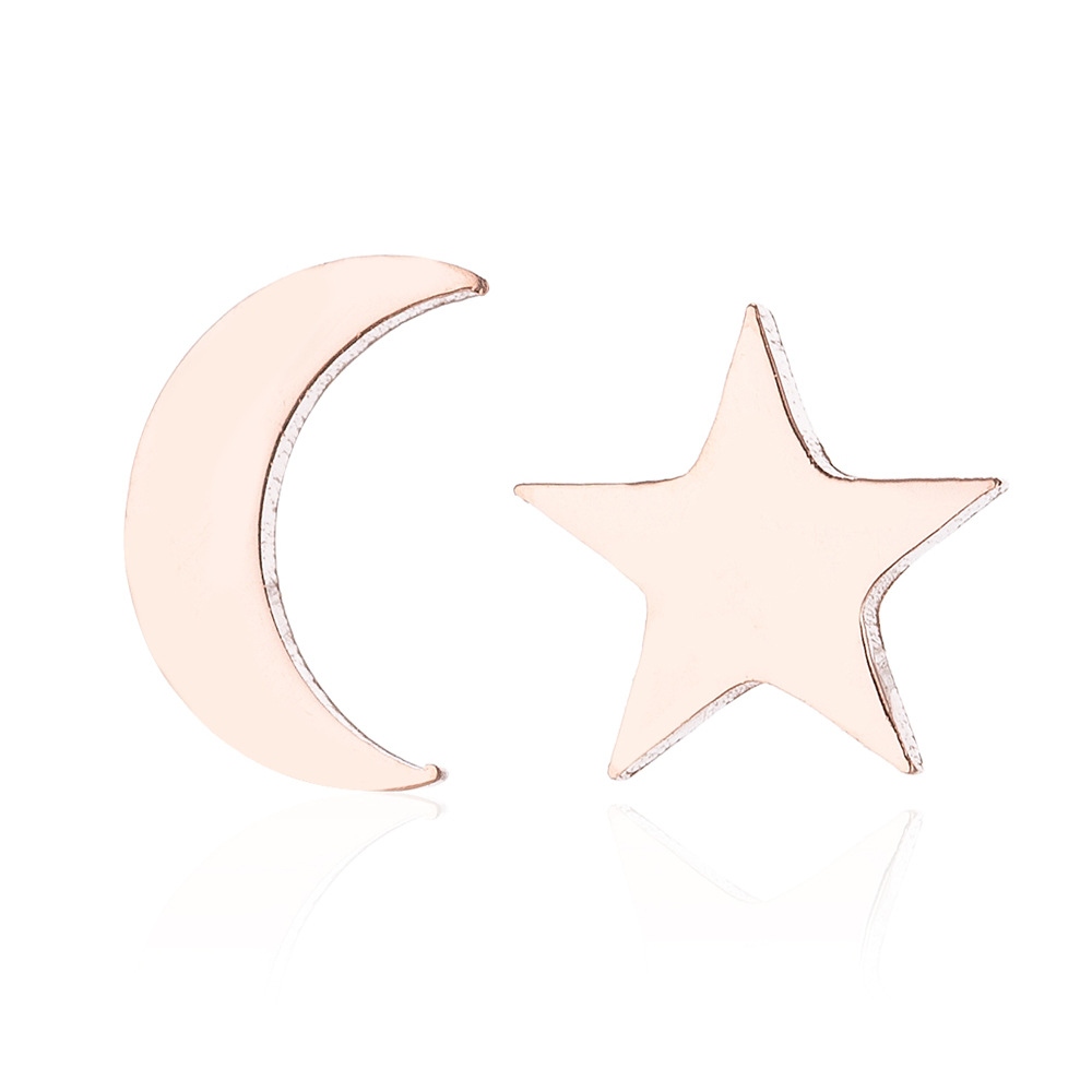 6:rose gold color（Earrings）