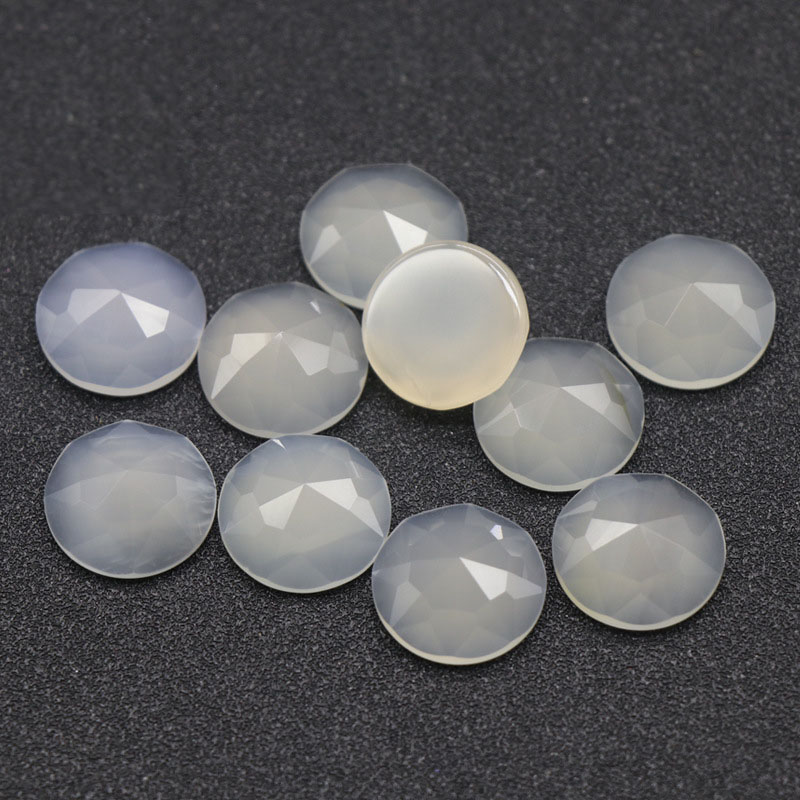 3 white agate