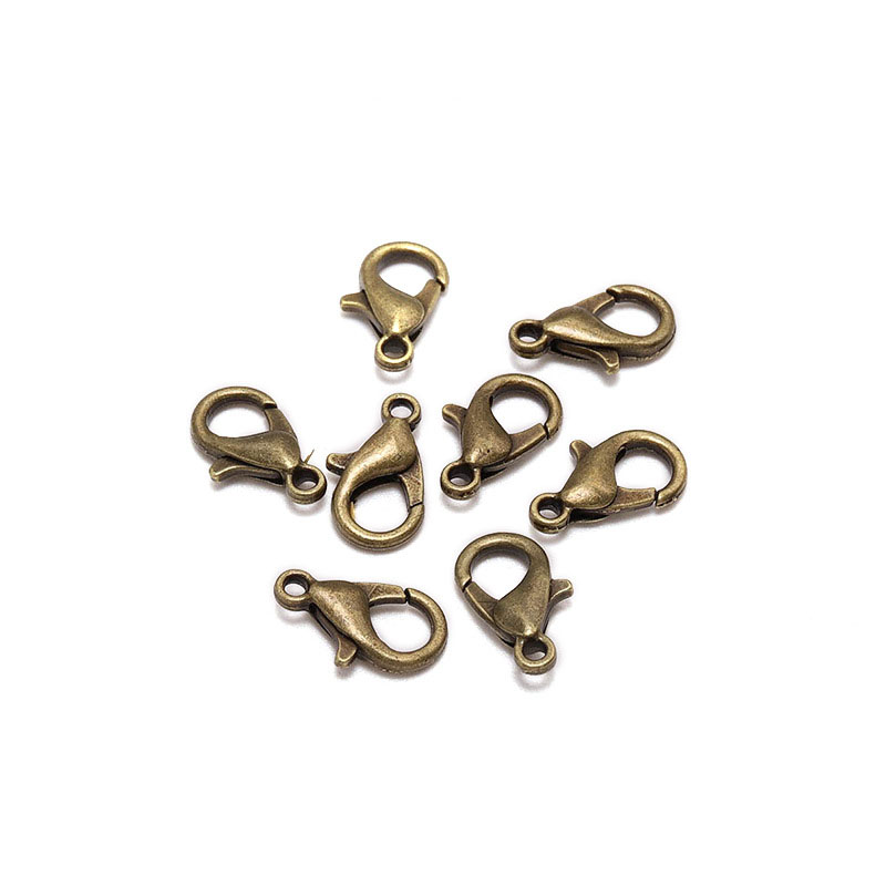 antique bronze color plated,14x7mm