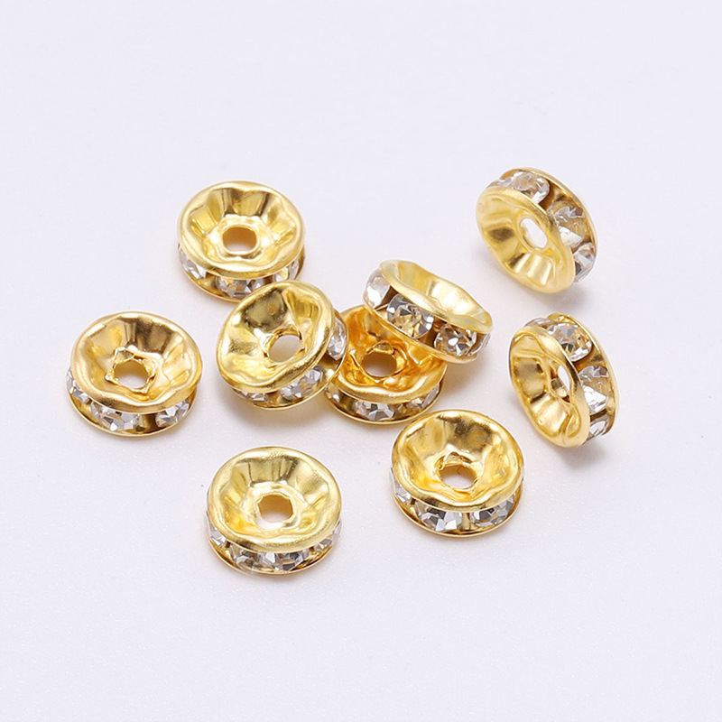 gold【50pcs/bag】 10mm