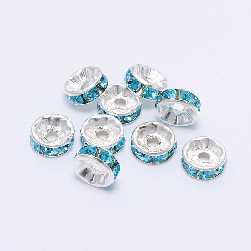 skyblue【50pcs/bag】 8mm