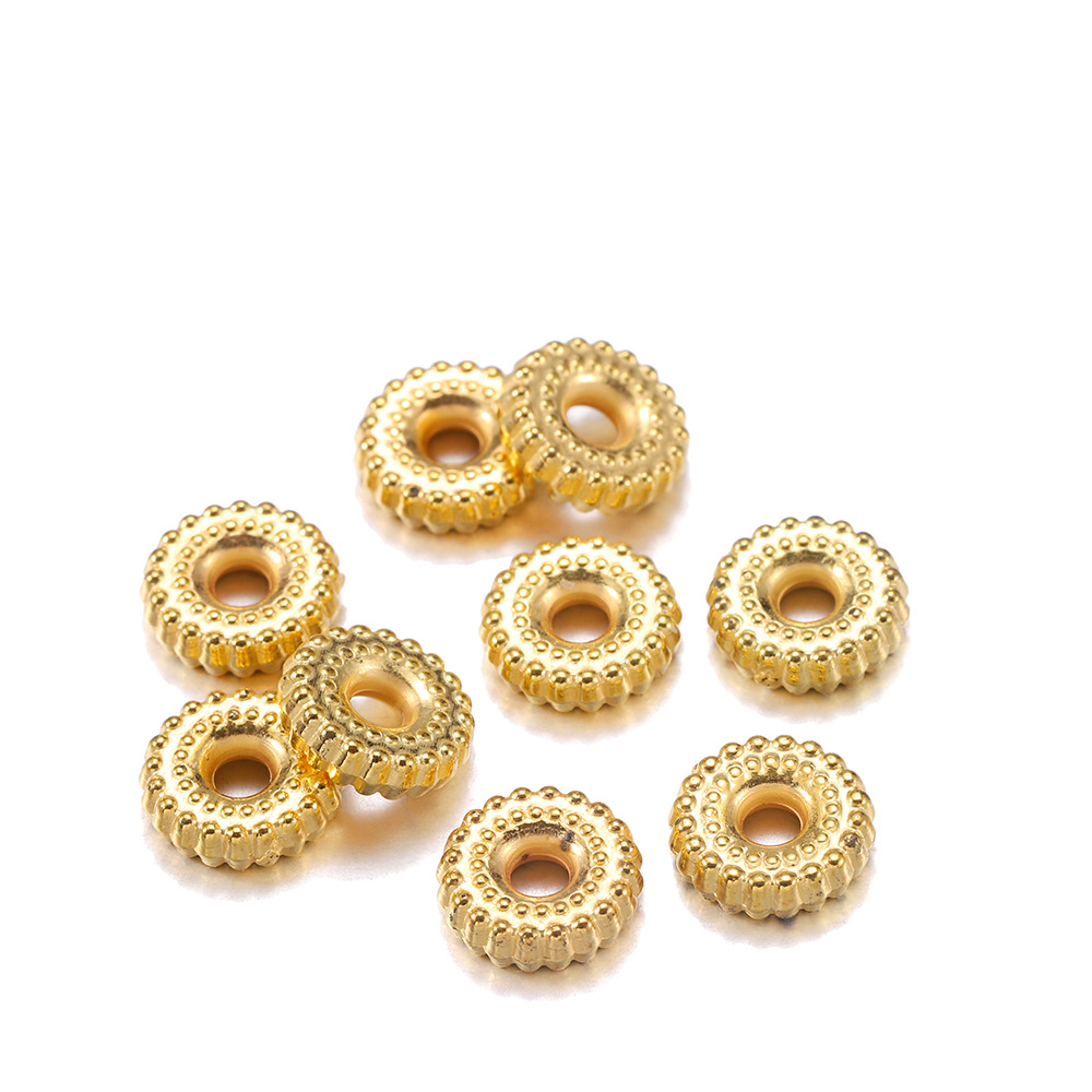 gold color plated 8mm【200pcs/bag】