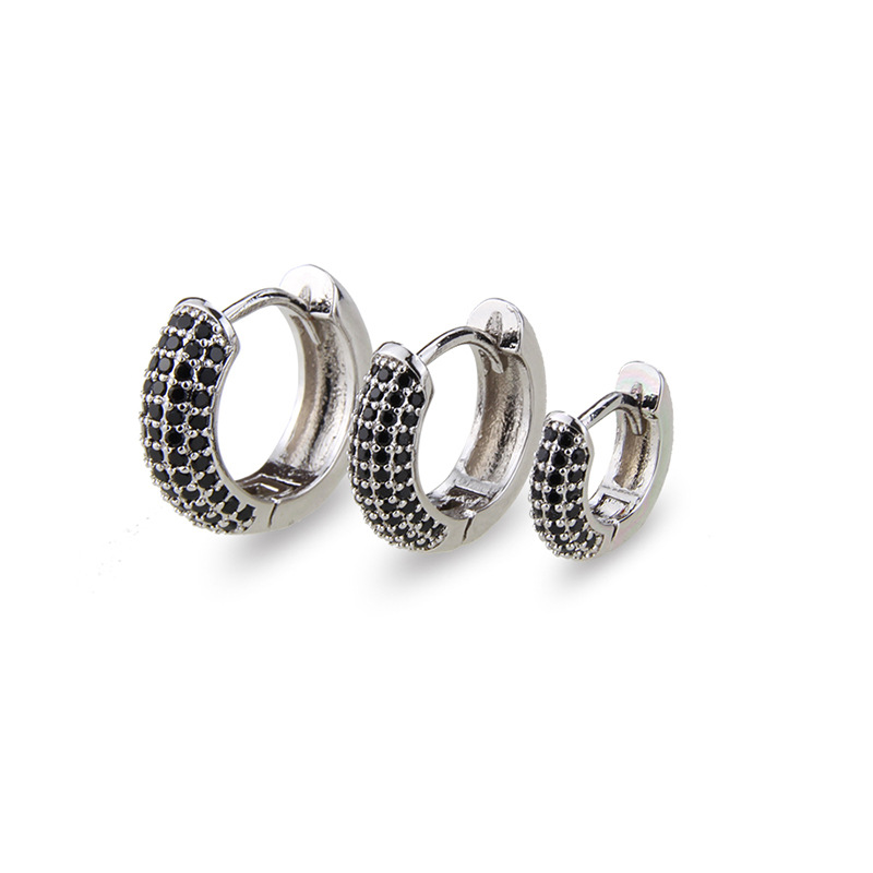 22:Small White Gold, black zirconium