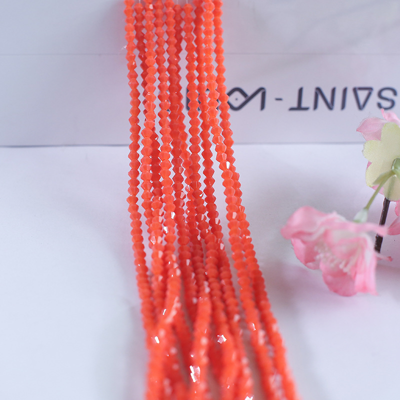 jacinth 4MM About 105pcs/20strand