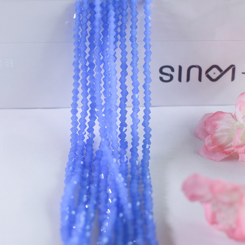 shallow aquamarine 4MM About 105pcs/20strand