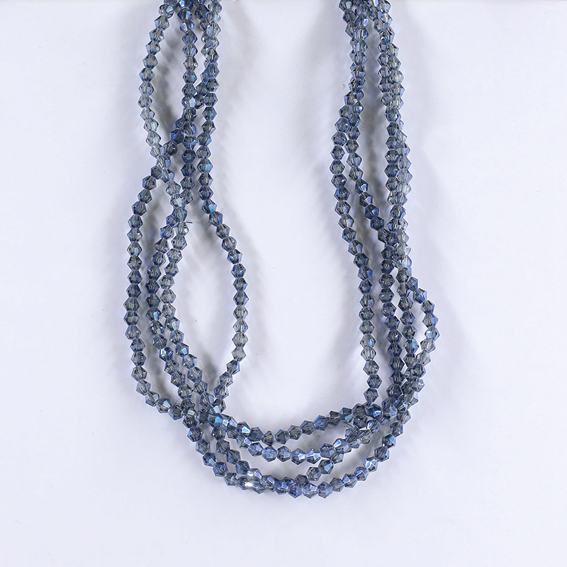 blue black 3MM About 140 pcs/20 strand