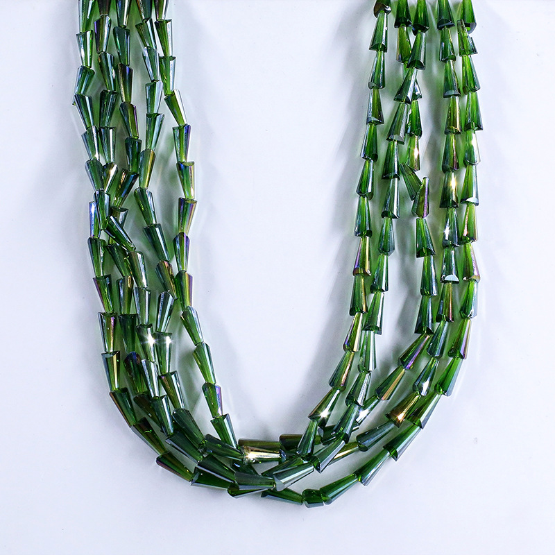 deep green,4x8MM About 70 pcs/strand