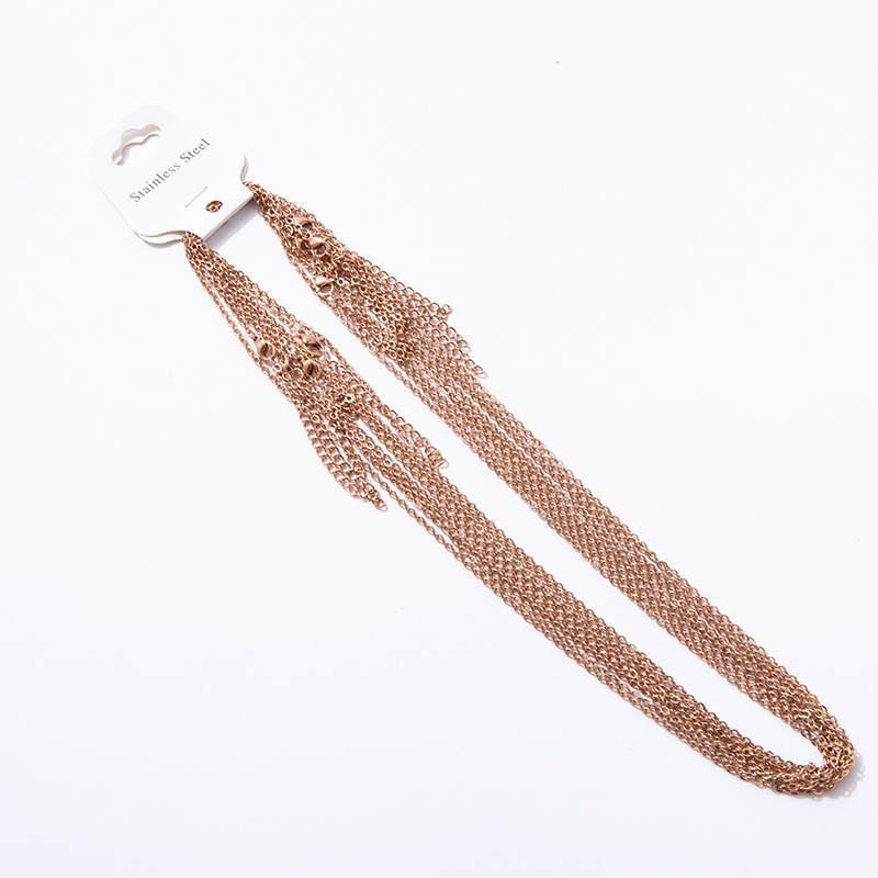 Width 1.5mm rose gold