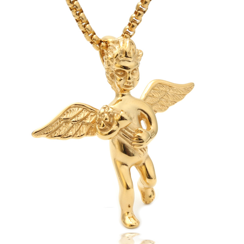 Golden pendant (without chain