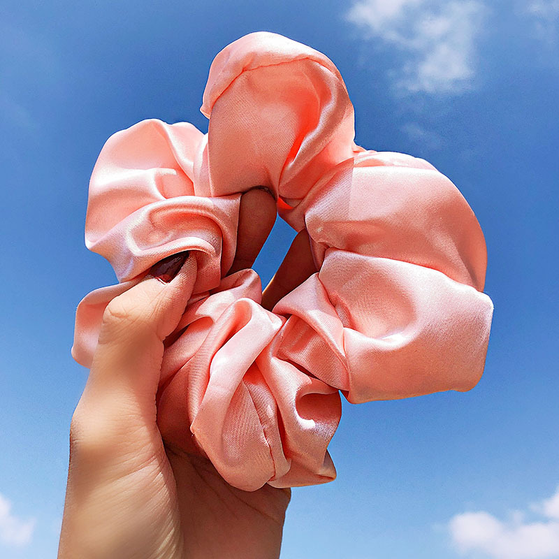 4:4 # Korean Pink Scrunchie