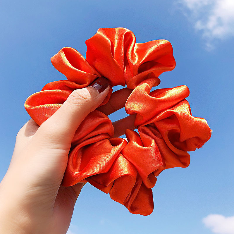 6:6 # Orange Scrunchie