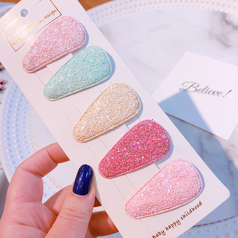 3:3 Glitter Triangle Round / Card 5 pack