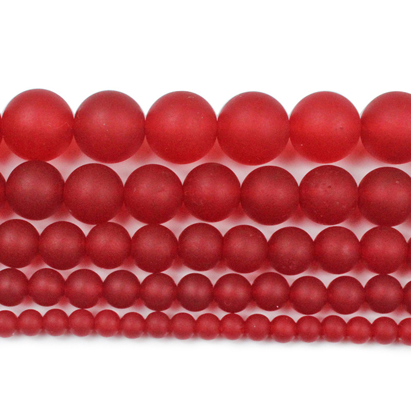 red,4mm（About 90 PC/Strand）