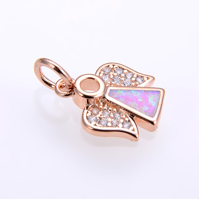 rose gold color pink opal