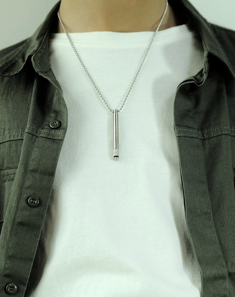 Steel pendant