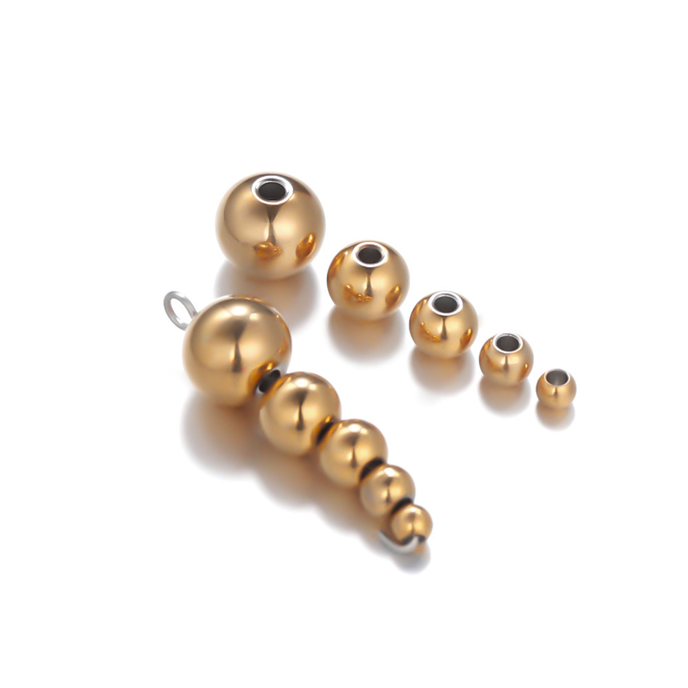 rose gold color plated 8mm