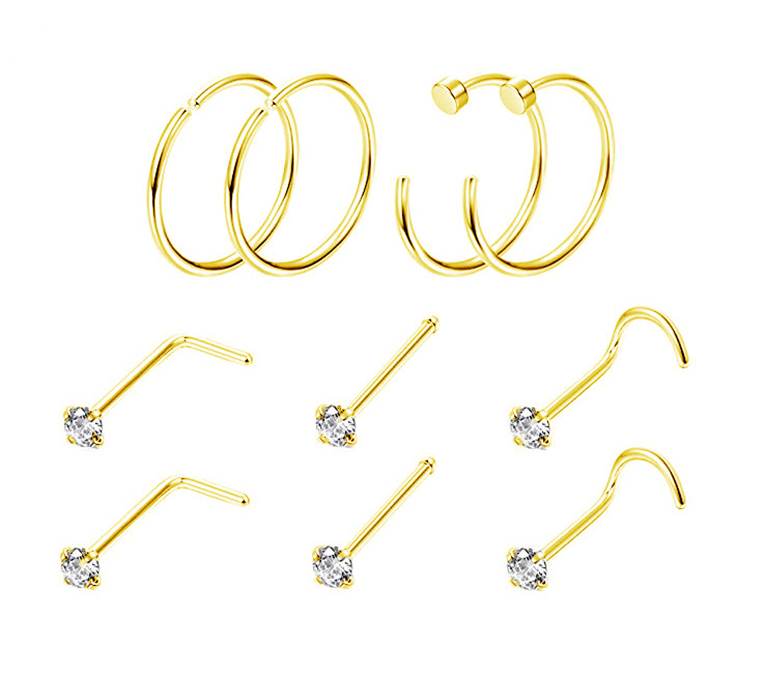 gold 10-piece set