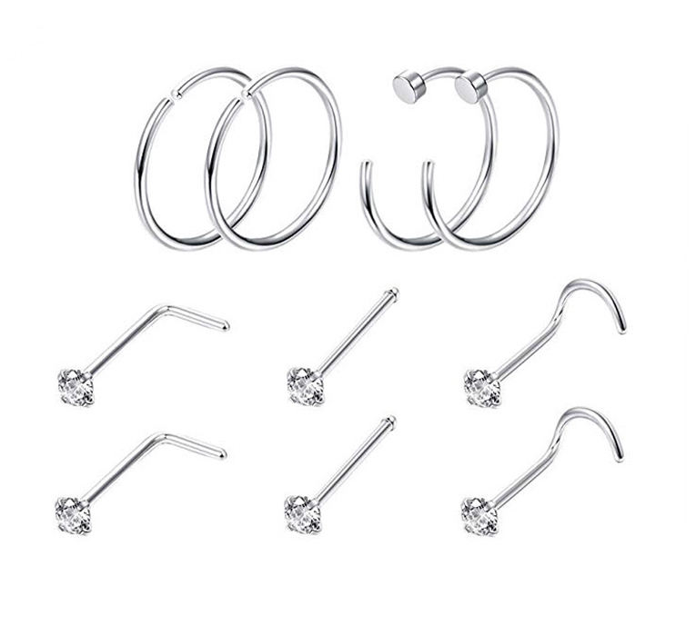 3:silver 10-piece set