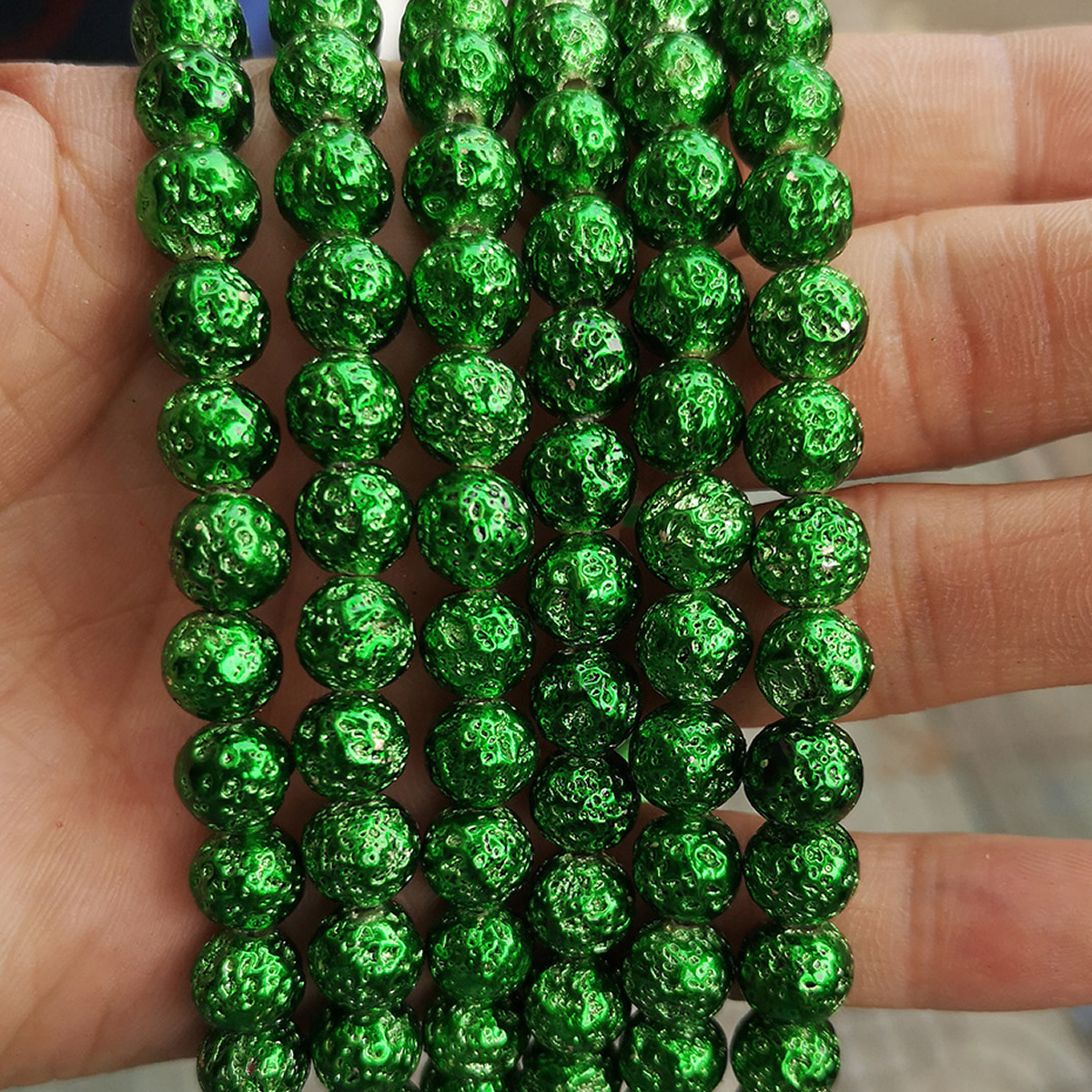 deep green 10mm 37 pcs