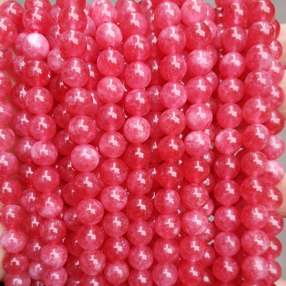 Rhodonite 6mm/62 pcs