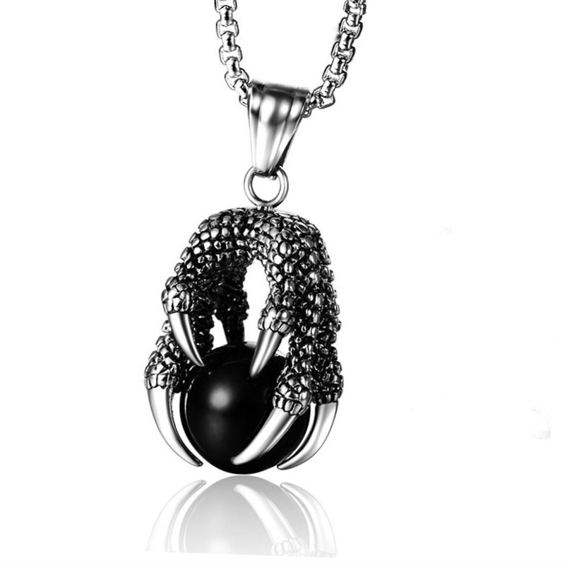 Black pendant +60CM chain