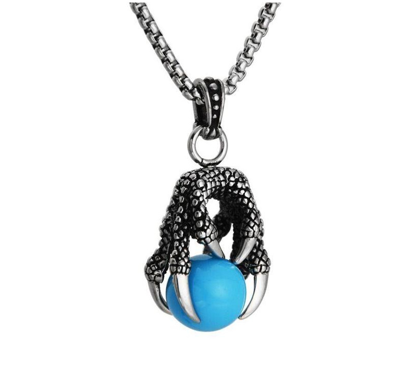 Blue pendant +60CM chain