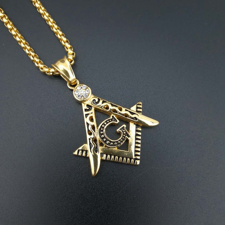 1:Gold single pendant