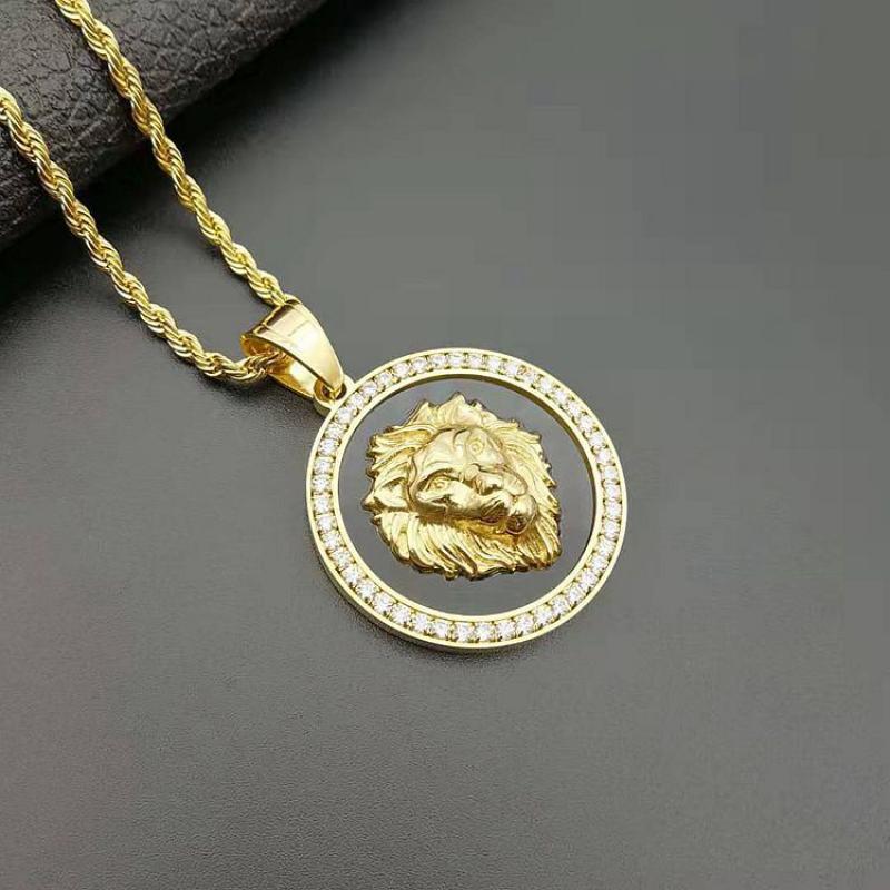 Golden pendant