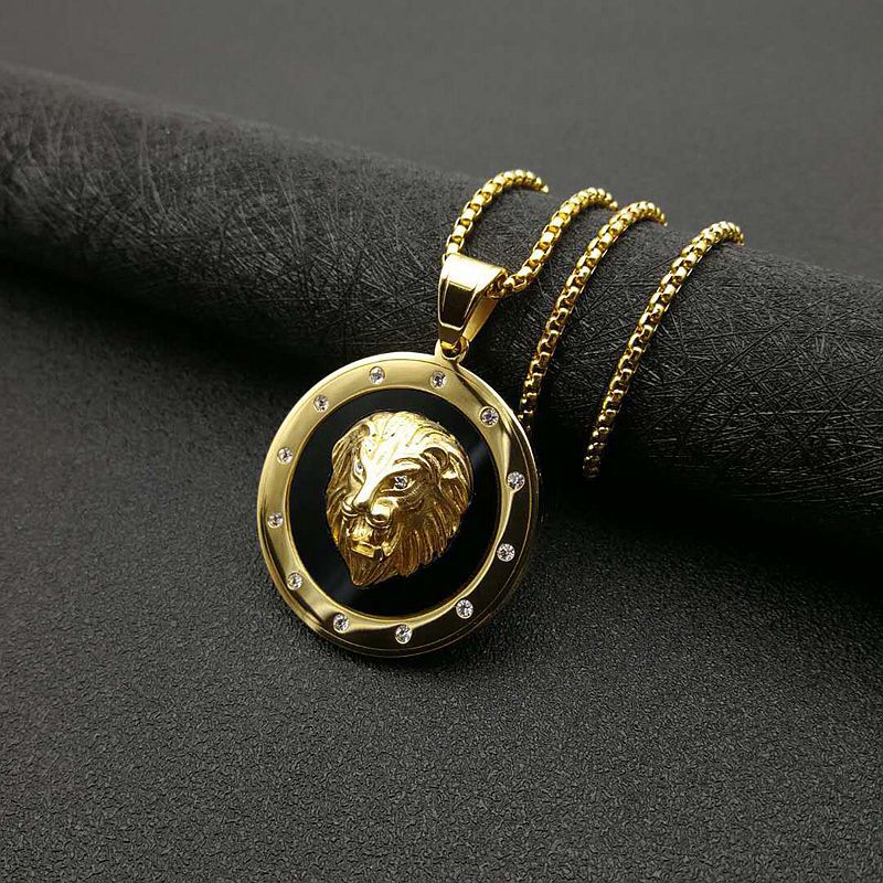 Golden pendant