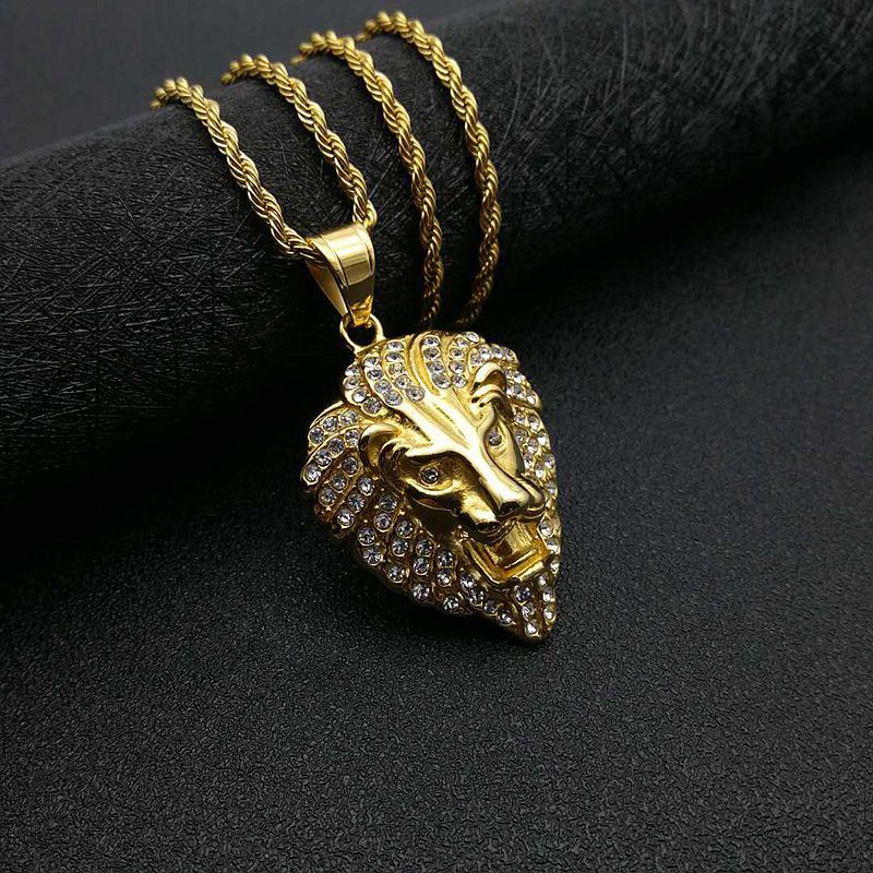 Golden pendant