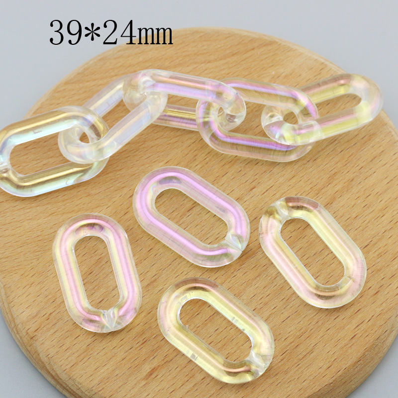 39*24MM transparent AB color