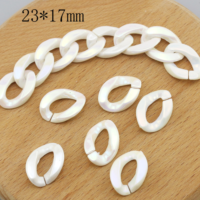 23*17MM white AB color