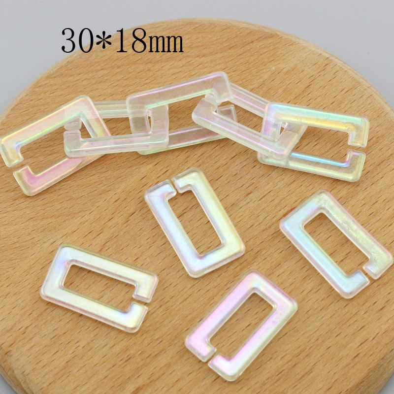 30*18MM transparent AB color