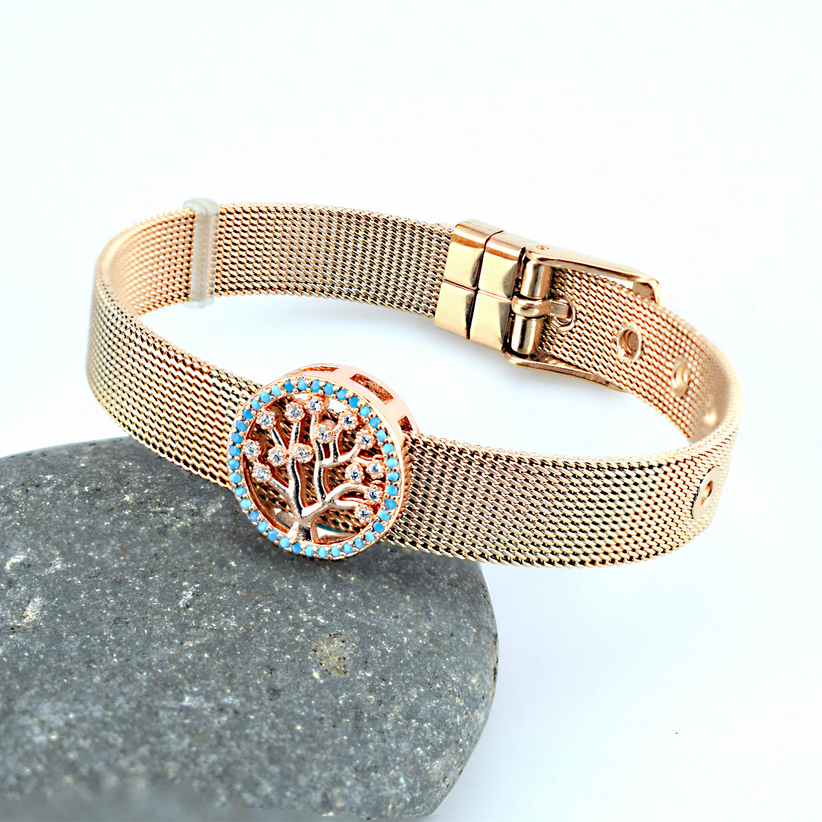 Rose gold accessories